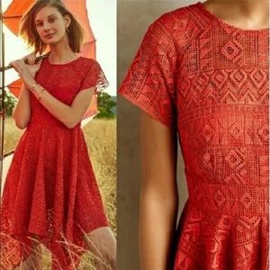 COPY - Anthropology dress lace  NWT